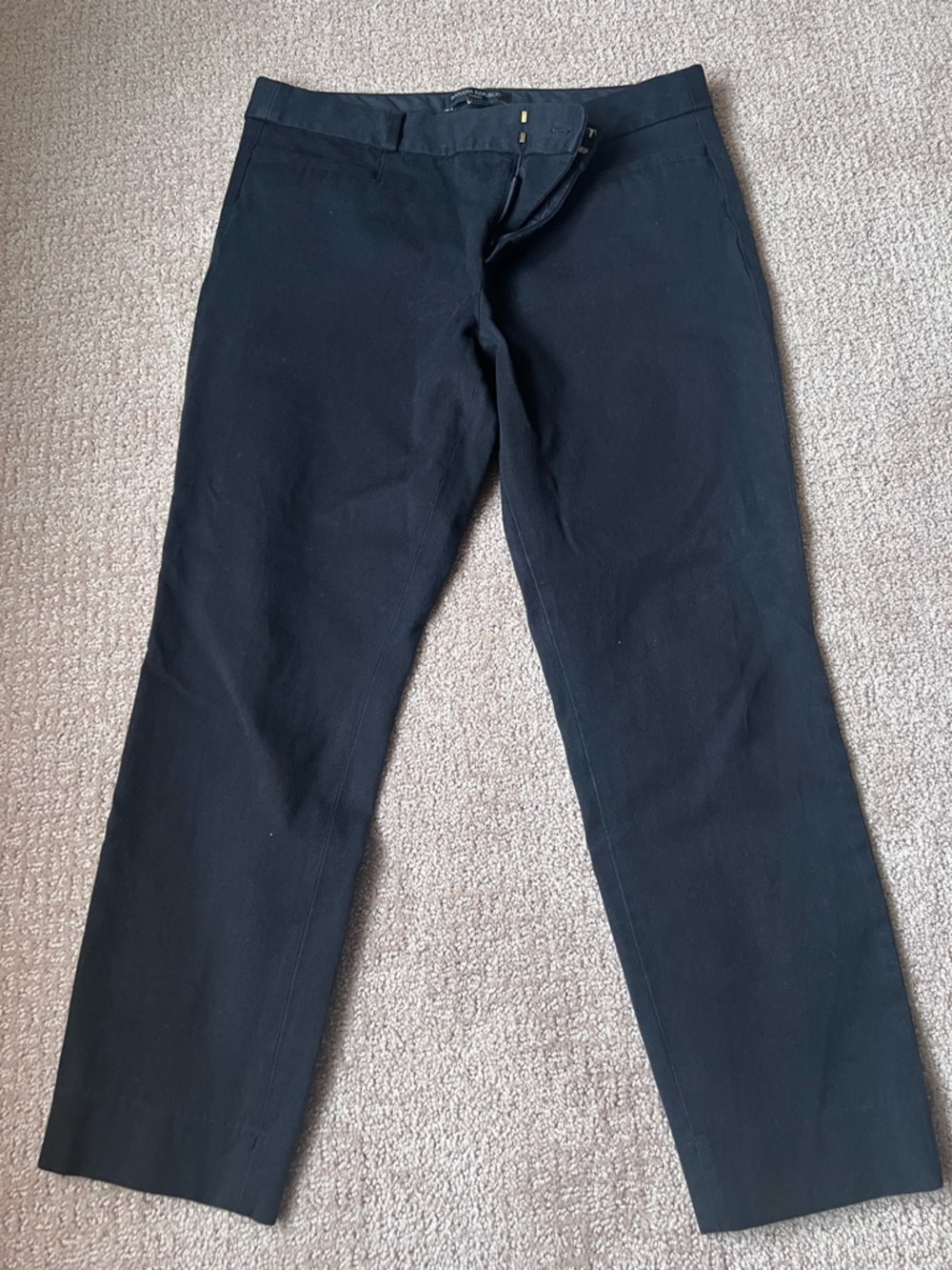 Banana Republic Sloan petite Black Dress Trousers